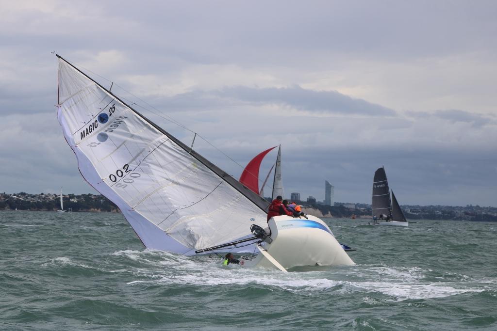 Sign it Magic Wipe out - Day 3 Jack Tar Regatta, March 26, 2017 © RNZYS Media